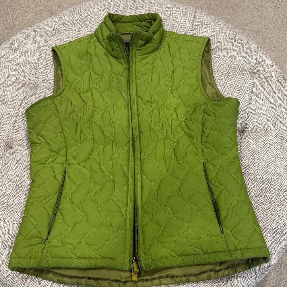 Royal Robbins Green Quilted Puffer Women's Vest
